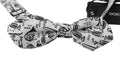 Dolce & Gabbana White Instruments Adjustable Neck Papillon Men Bow Tie by Dolce & Gabbana