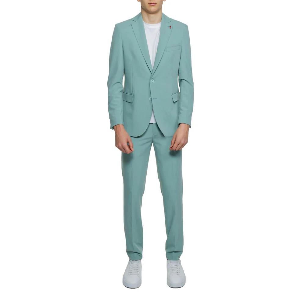 Mulish Green Polyester Two-Piece Suit by Mulish