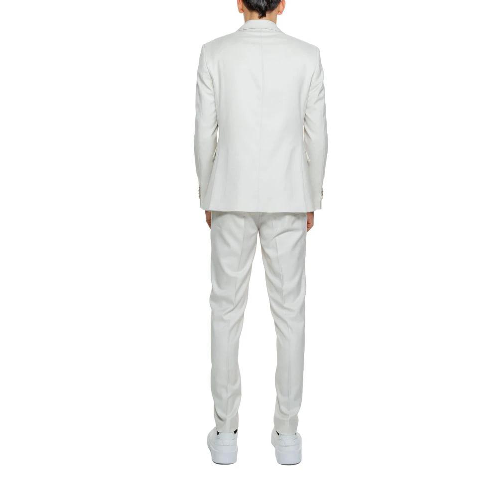 Mulish Beige Polyester Two-Piece Suit by Mulish