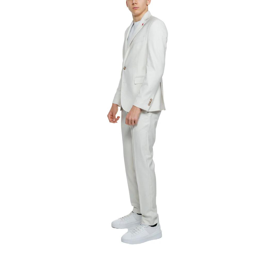 Mulish Beige Polyester Two-Piece Suit by Mulish