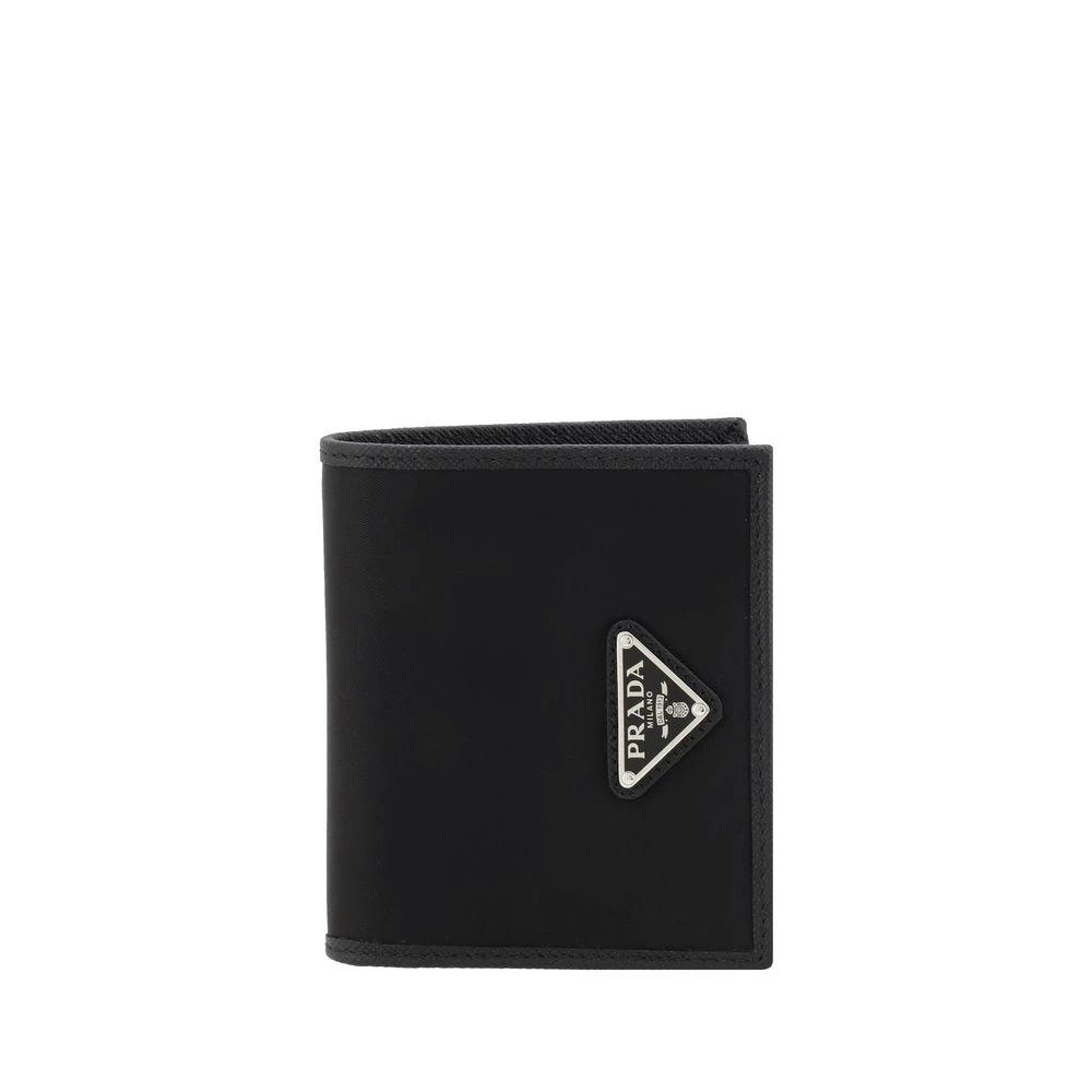 Prada Black Nylon Wallet by Prada