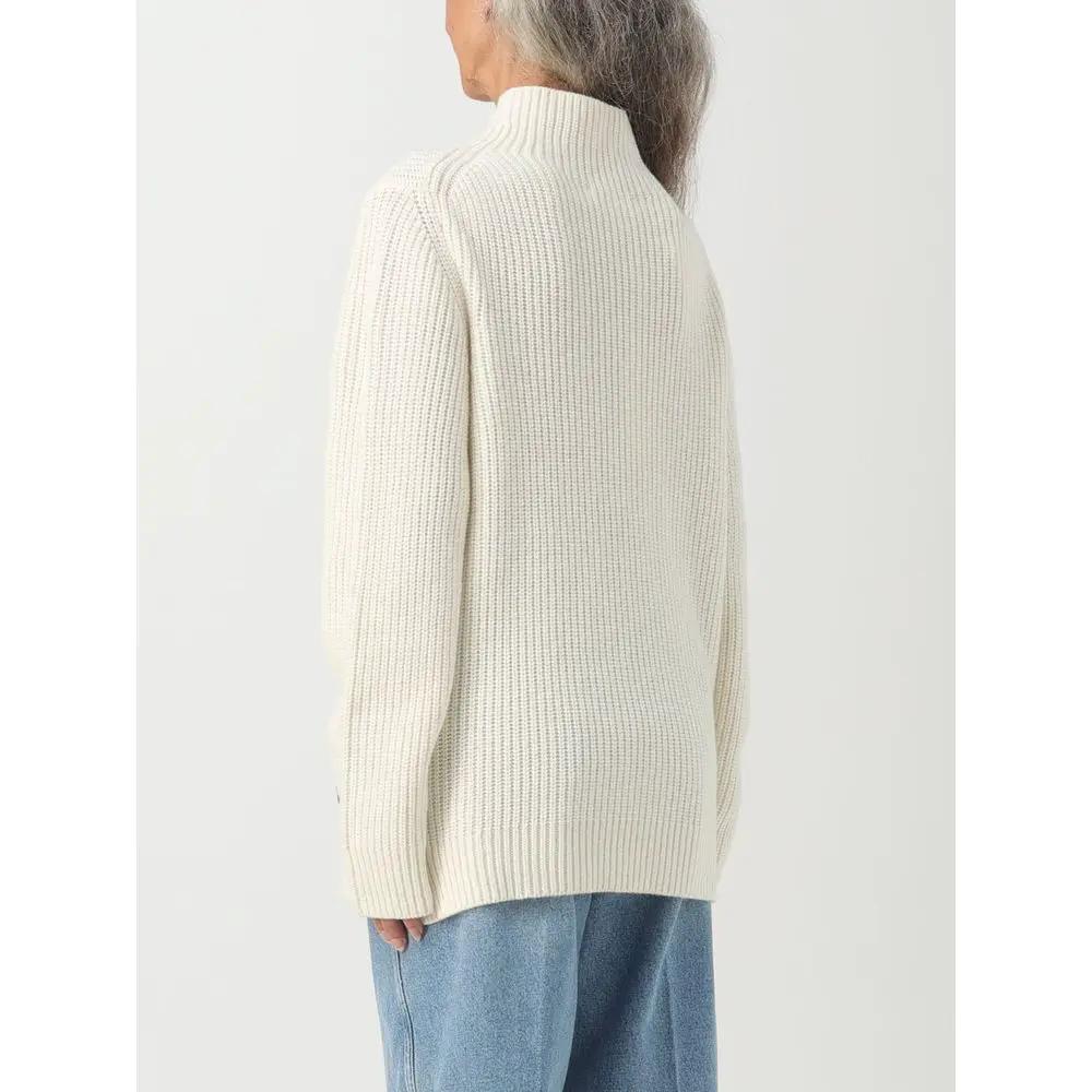 Michael Kors Bicolor Merino Wool Sweatshirt