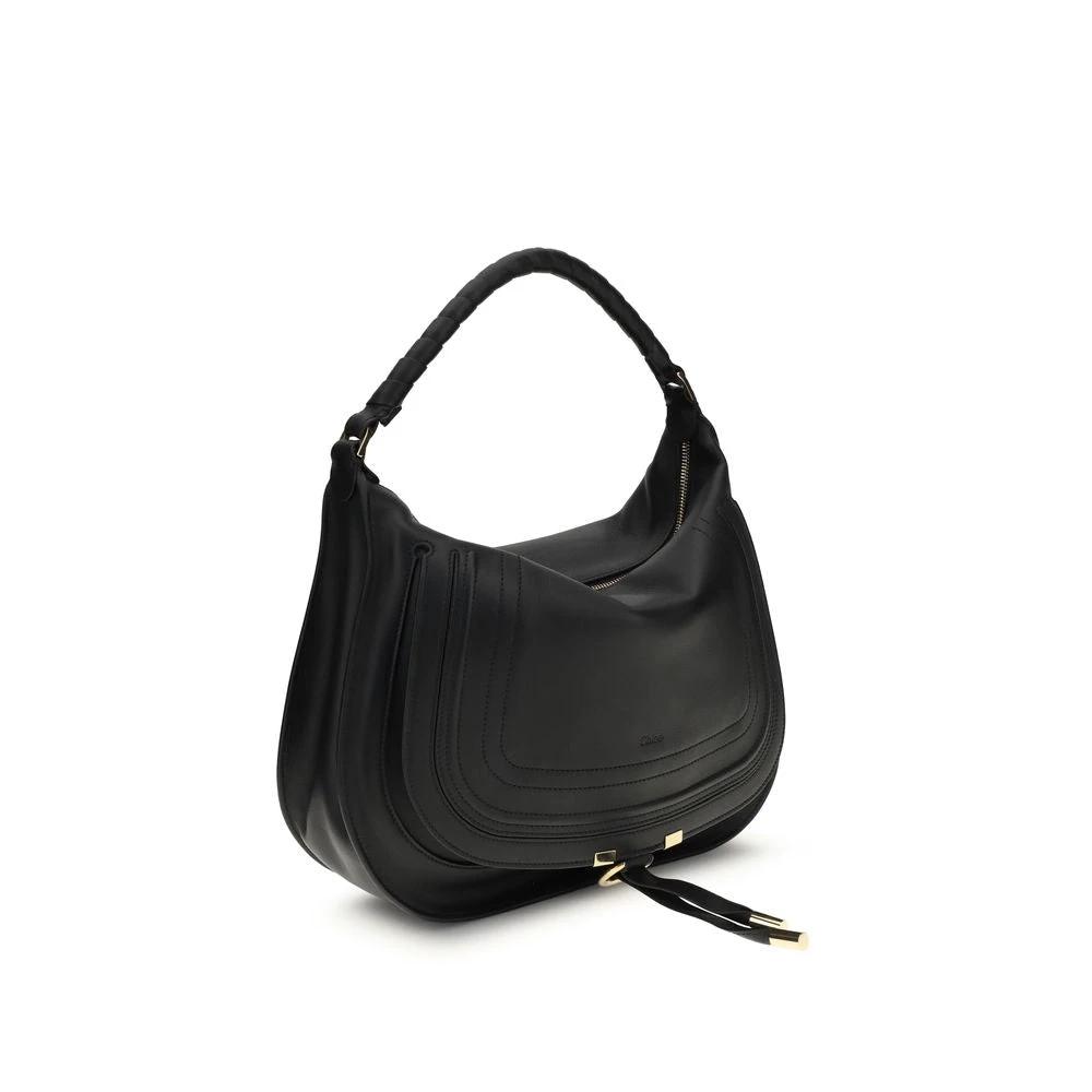 Chloé Black Calf Leather Bos Taurus Shoulder Bag by Chloé