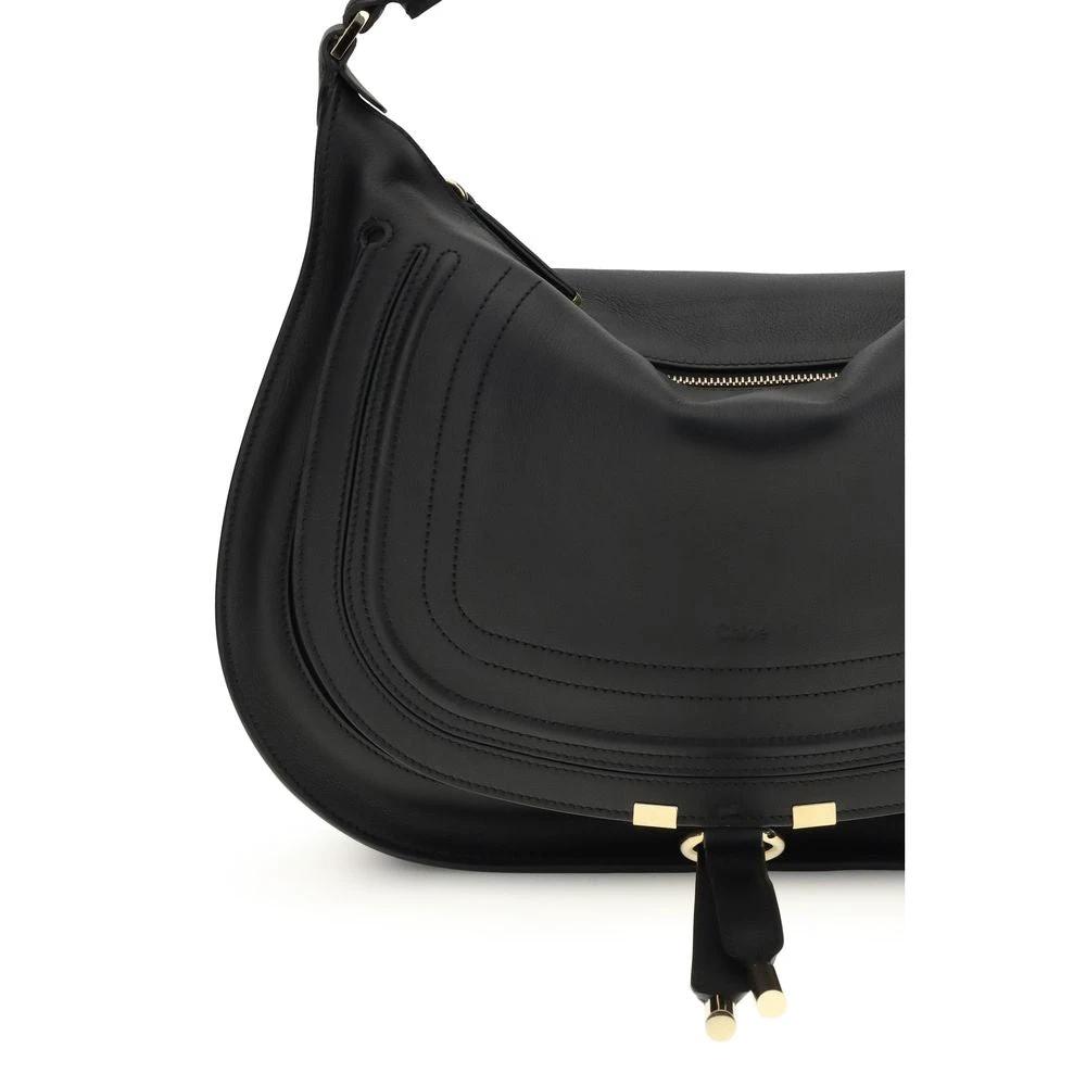 Chloé Black Calf Leather Bos Taurus Shoulder Bag by Chloé