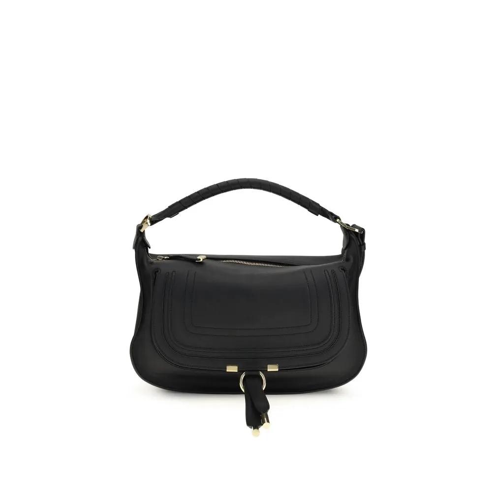 Sac bandoulière Chloé Bos Taurus en cuir de veau noir
