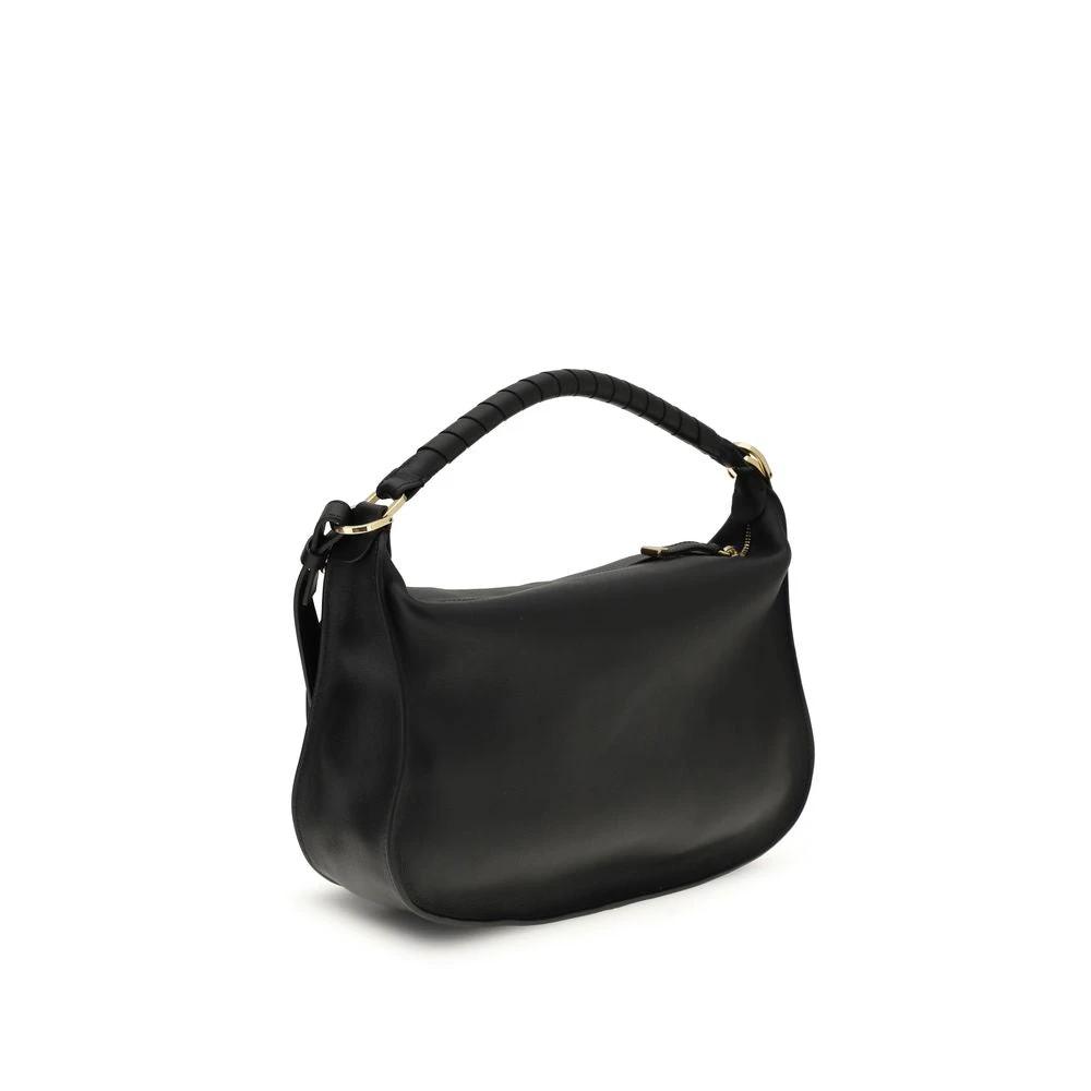 Chloé Black Calf Leather Bos Taurus Shoulder Bag by Chloé