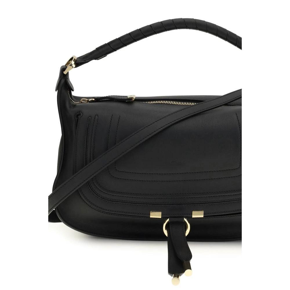 Chloé Black Calf Leather Bos Taurus Shoulder Bag by Chloé