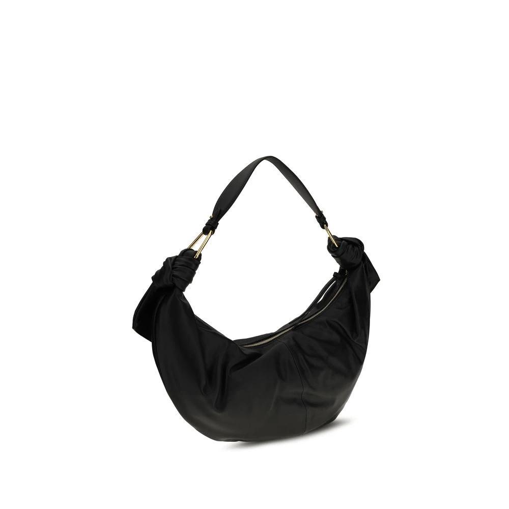 Coccinelle Black Calf Leather Bos Taurus Shoulder Bag by Coccinelle