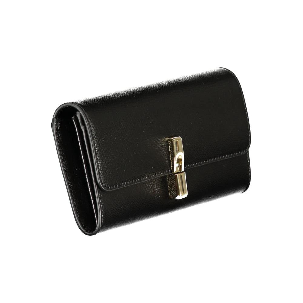 Furla Nero Leather Woman Wallet Furla