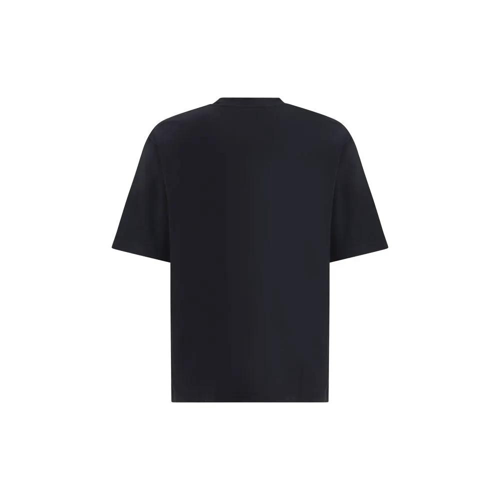T-shirt en coton noir Dsquared²