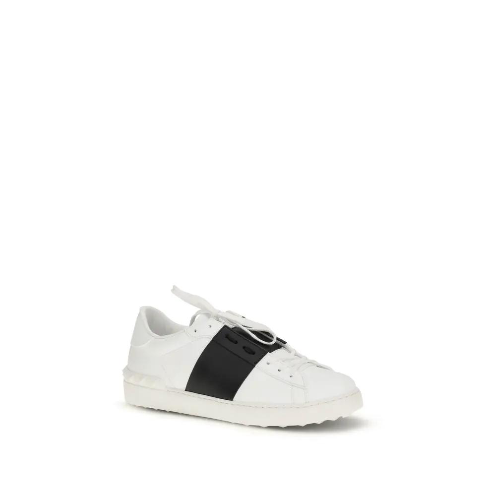 Baskets basses Valentino Garavani Bos Taurus en cuir de veau blanc