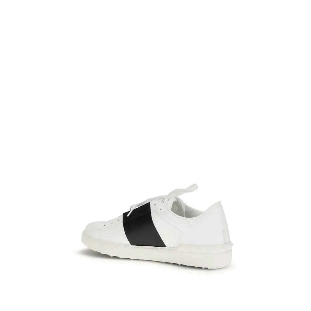 Baskets basses Valentino Garavani Bos Taurus en cuir de veau blanc