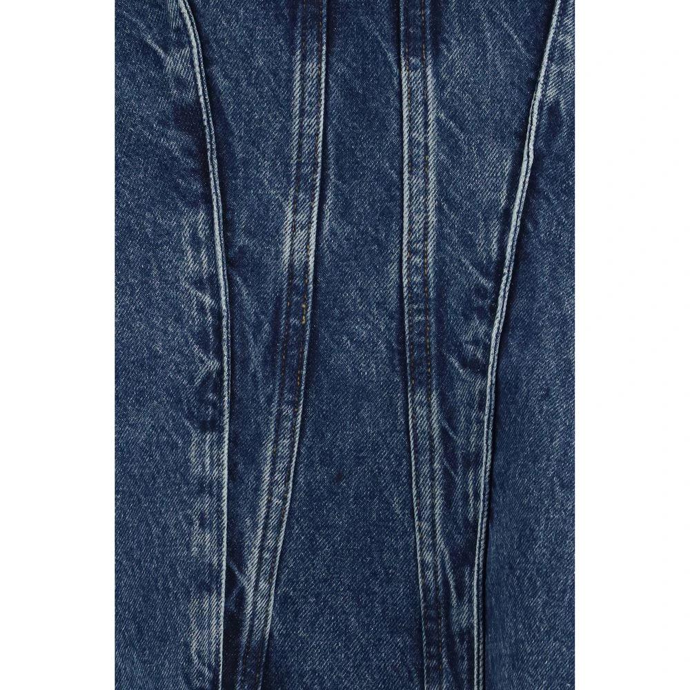 Agolde Blue Cotton Top by Agolde