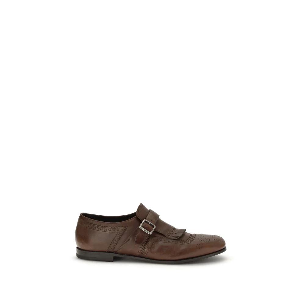 Church's Brown Rubber Slip-On Loafers by Church's