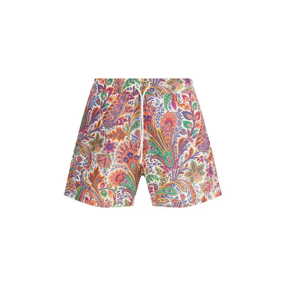 Etro Etro Multicolor Polyester Short And Mini Shorts