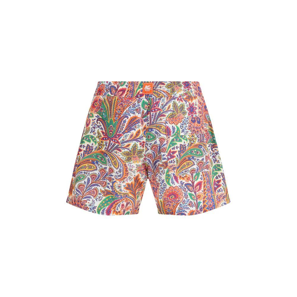 Etro Multicolor Polyester Short And Mini Shorts by Etro