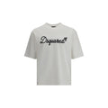 Dsquared² White Cotton T-Shirt by Dsquared²
