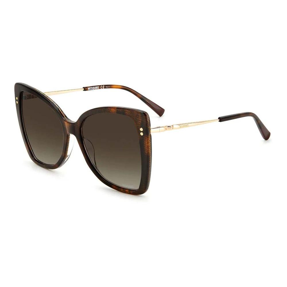 Missoni Brown Plastic Sunglasses by Missoni