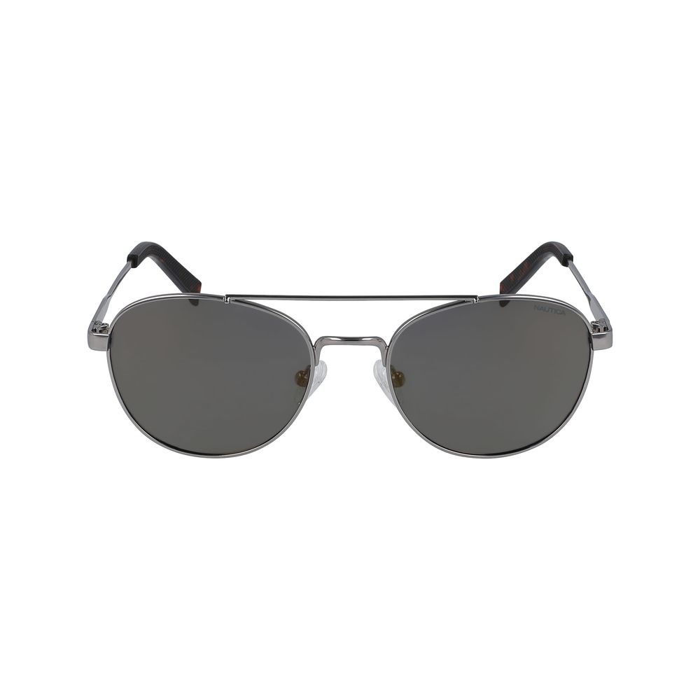 NAUTICA Gray Metal Sunglasses