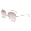 Victoria Beckham Gold Metal Sunglasses by Victoria Beckham