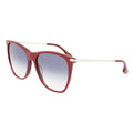 Victoria Beckham Burgundy Acetate Sunglasses by Victoria Beckham
