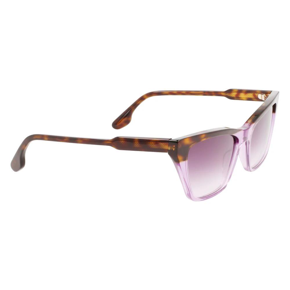 Victoria Beckham Brown Acetate Sunglasses by Victoria Beckham