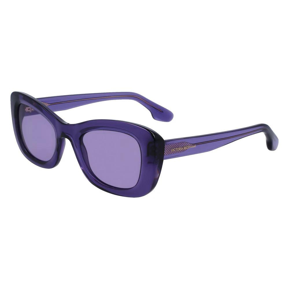 Victoria Beckham Gray Acetate Sunglasses by Victoria Beckham