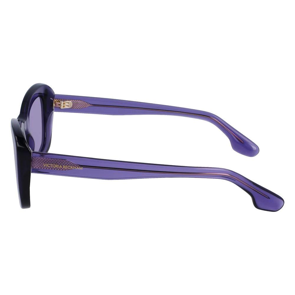 Victoria Beckham Gray Acetate Sunglasses by Victoria Beckham