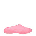 Pantoufles Prada en coton rose