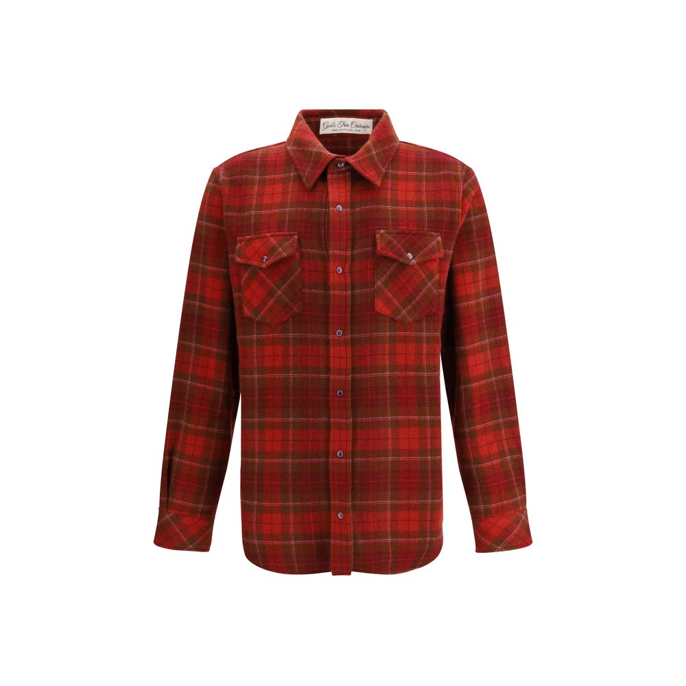 Chemise en cachemire multicolore God's True Cashmere