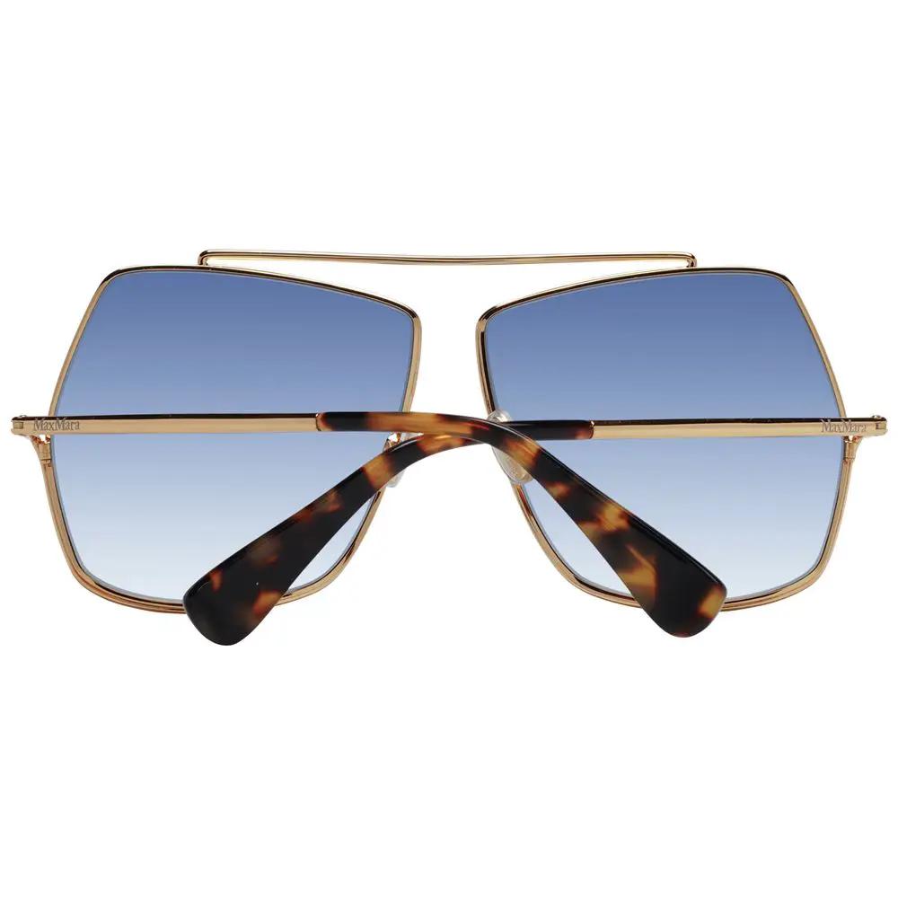 Max Mara Max Mara Gold Metal Sunglasses