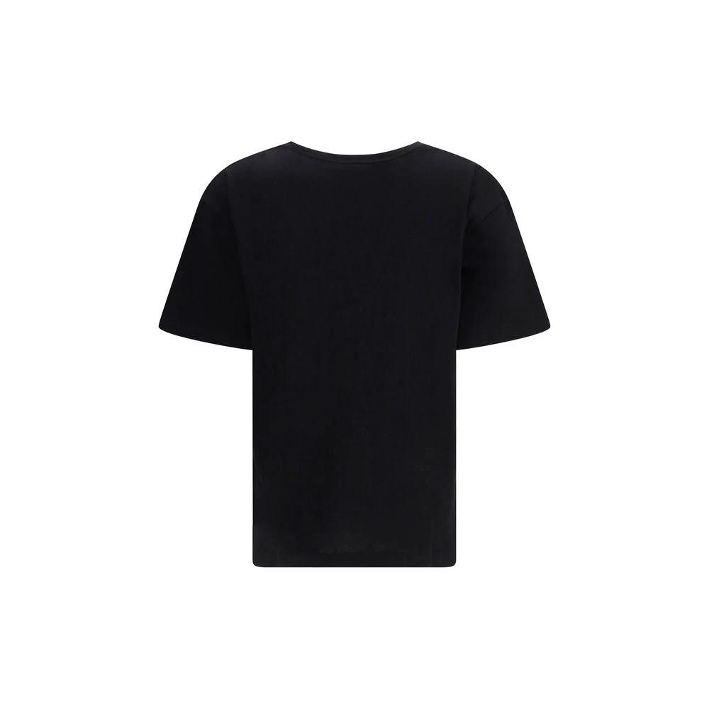 Valentino Black Cotton T-Shirt by Valentino