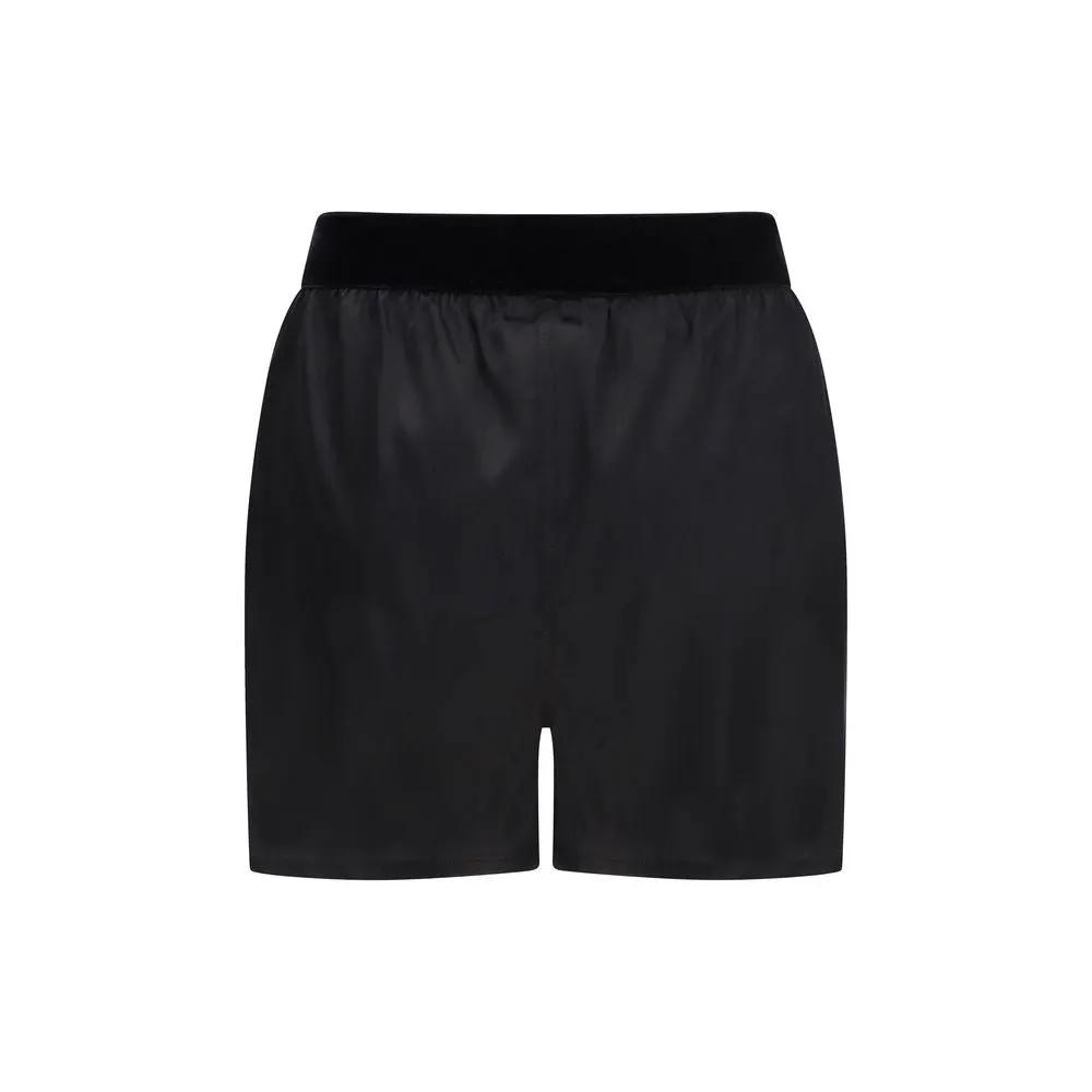 Bermuda en soie noire Tom Ford