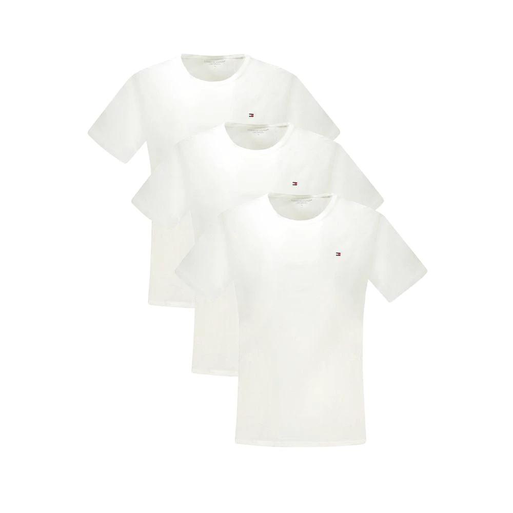 Tommy Hilfiger Bianco Cotton Men T-Shirt Tommy Hilfiger