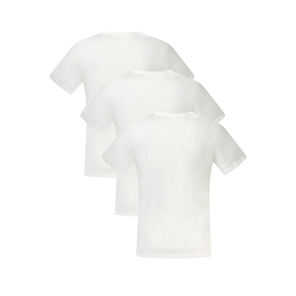 Tommy Hilfiger Bianco Cotton Men T-Shirt Tommy Hilfiger
