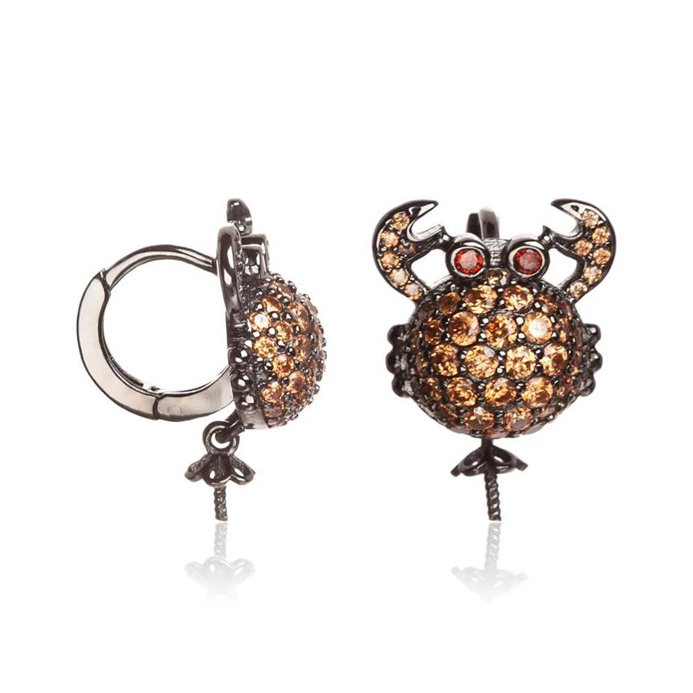 Lancaster Bicolor Silver Earrings by Lancaster