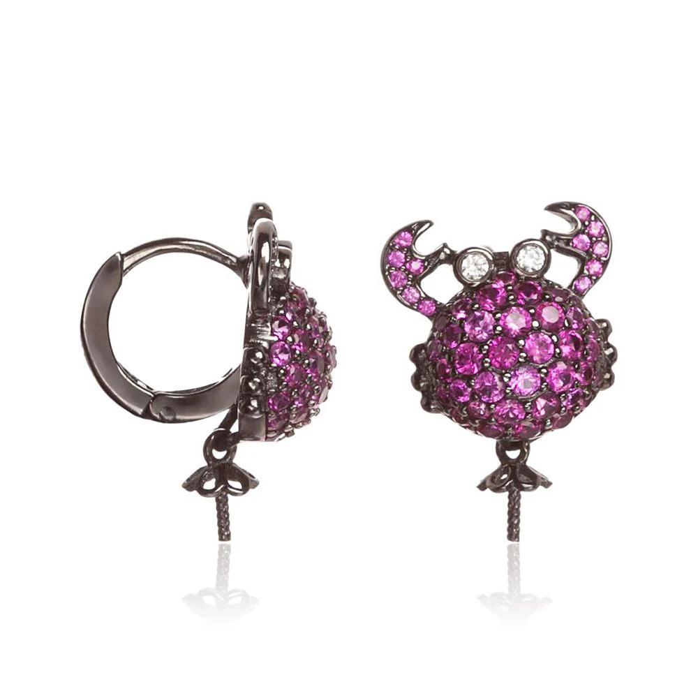 Lancaster Bicolor Silver Earrings by Lancaster