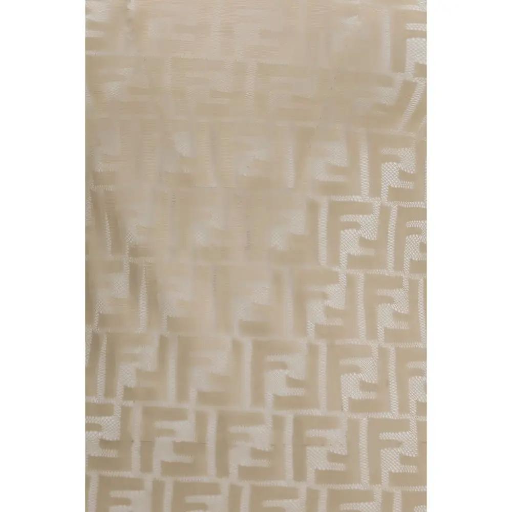 Fendi Multicolor Polyamide Sleeveles T-Shirt