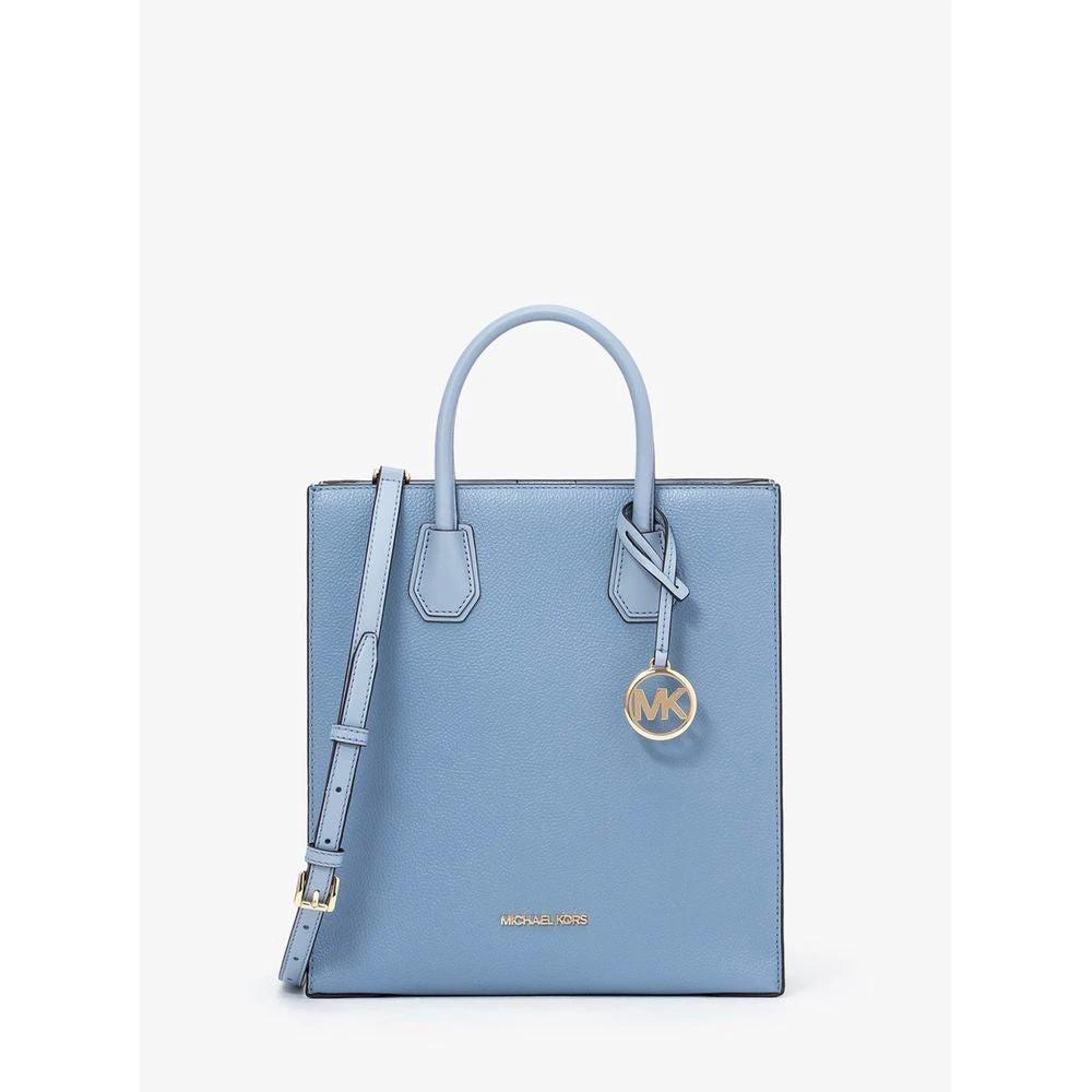 Michael Kors Blue Leather Handbag by Michael Kors