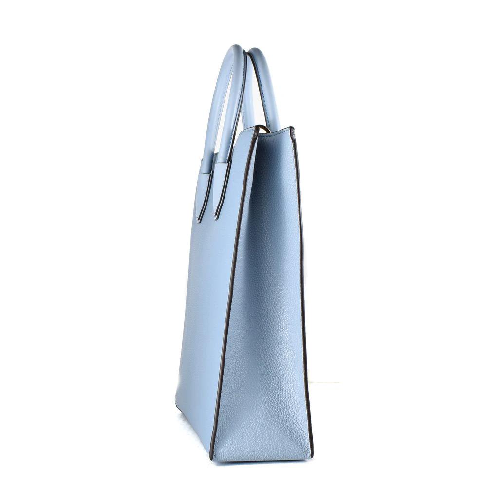 Michael Kors Blue Leather Handbag by Michael Kors