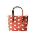 Michael Kors Orange Canvas Tote Bag by Michael Kors