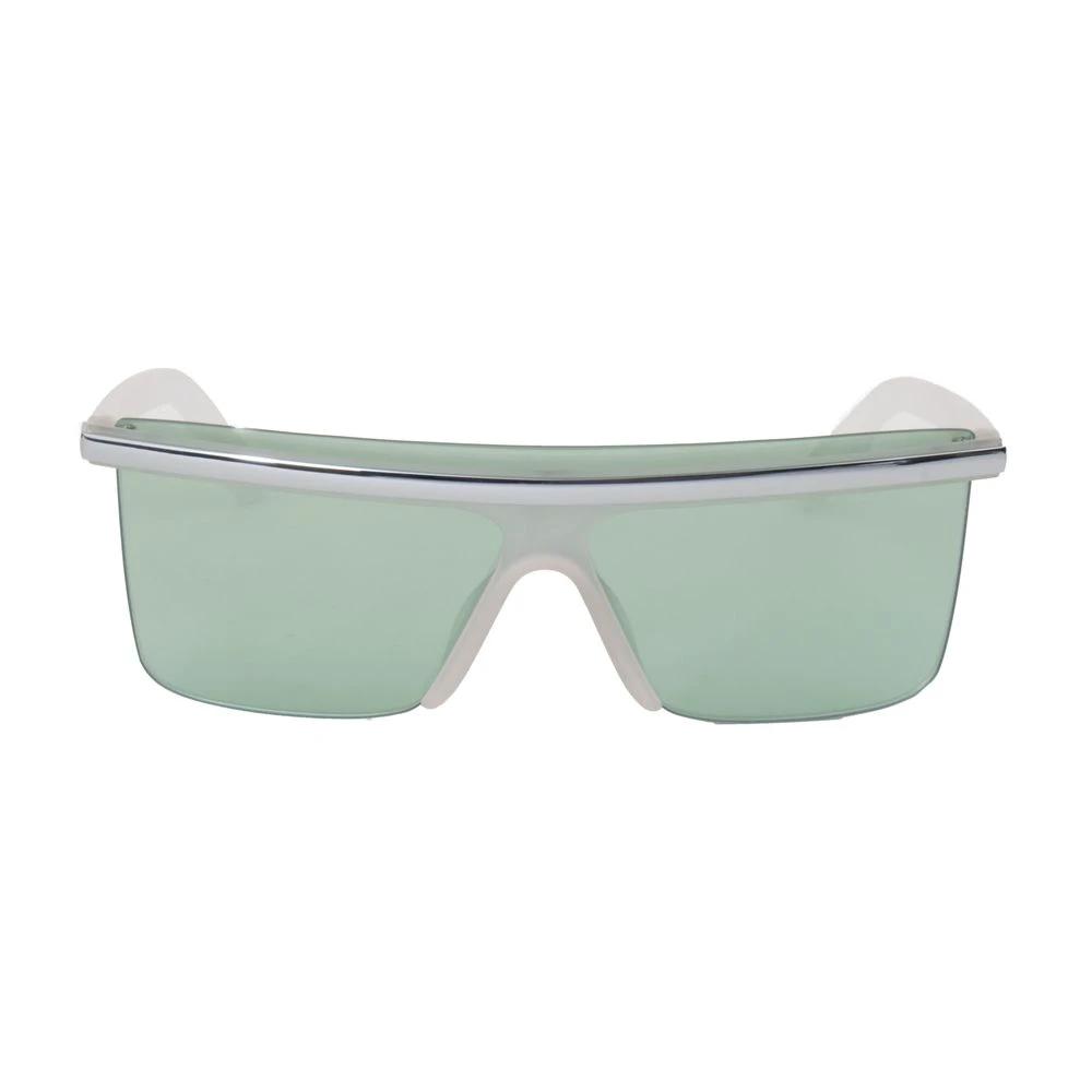 Kenzo Yellow Resin Sunglasses by Kenzo