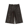 BLANCA VITA Brown Polyethylene Bermuda Shorts