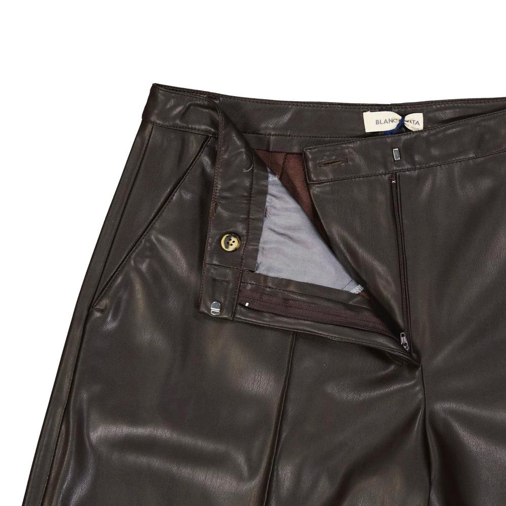 BLANCA VITA Brown Polyethylene Bermuda Shorts