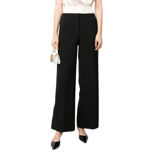 Pantalon décontracté noir en élasthanne BLANCA VITA