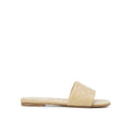 Bottega Veneta Beige Lamb Leather Sandals by Bottega Veneta