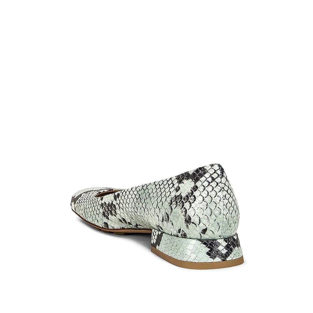 Bottega Veneta Bicolor Calfskin Ballet Flats by Bottega Veneta