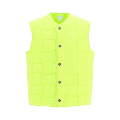 Bottega Veneta Bicolor Polyamide Sleveless Jacket by Bottega Veneta