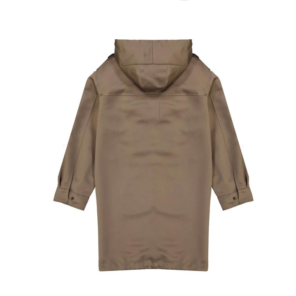 Brunello Cucinelli Brown Polyester Parka by Brunello Cucinelli