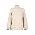 Brunello Cucinelli Beige Cashmere Cashmere Sweater by Brunello Cucinelli